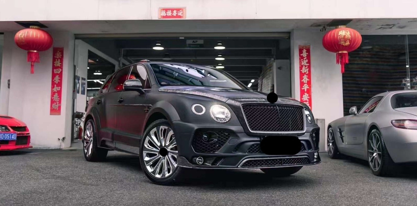 Forged Carbon Fiber Wide Body Kit fits Bentley Bentayga 2015-2020 mansory