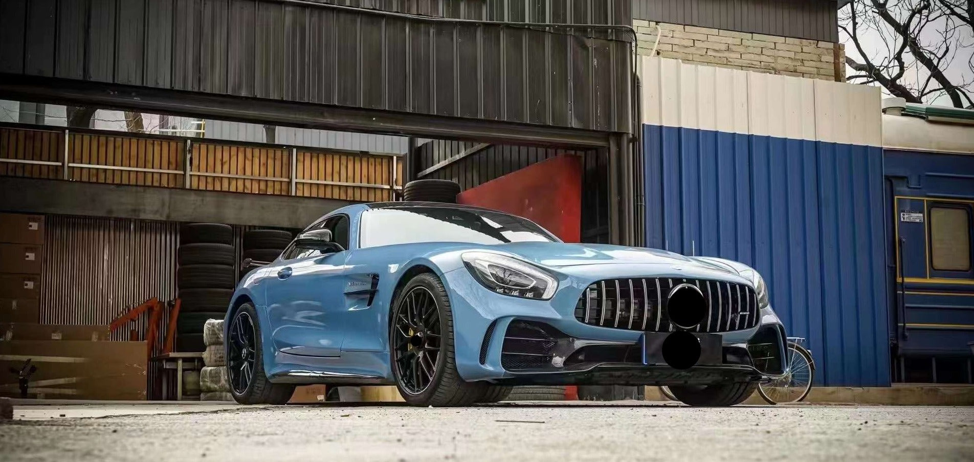 Carbon Fiber Body Kit fits Mercedes Benz AMG GT Upgrade into AMG GTR