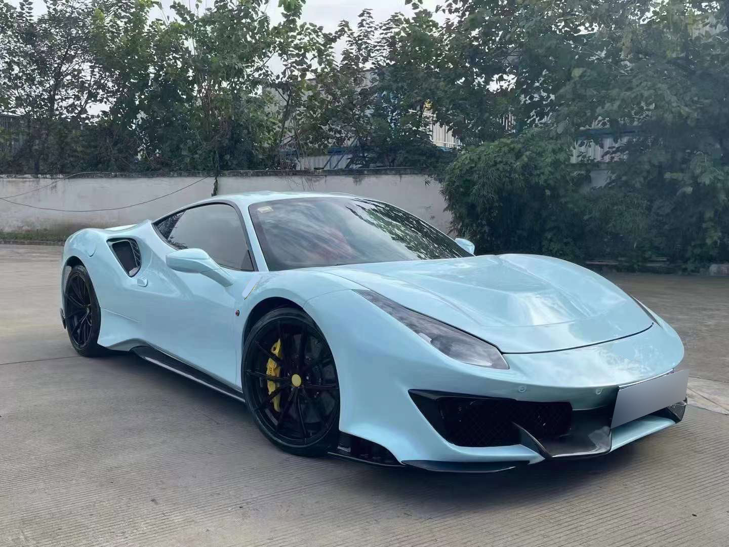 Upgrade Convert Ferrari 488 to Ferrari 488 Pista Body Kit 2015-2019