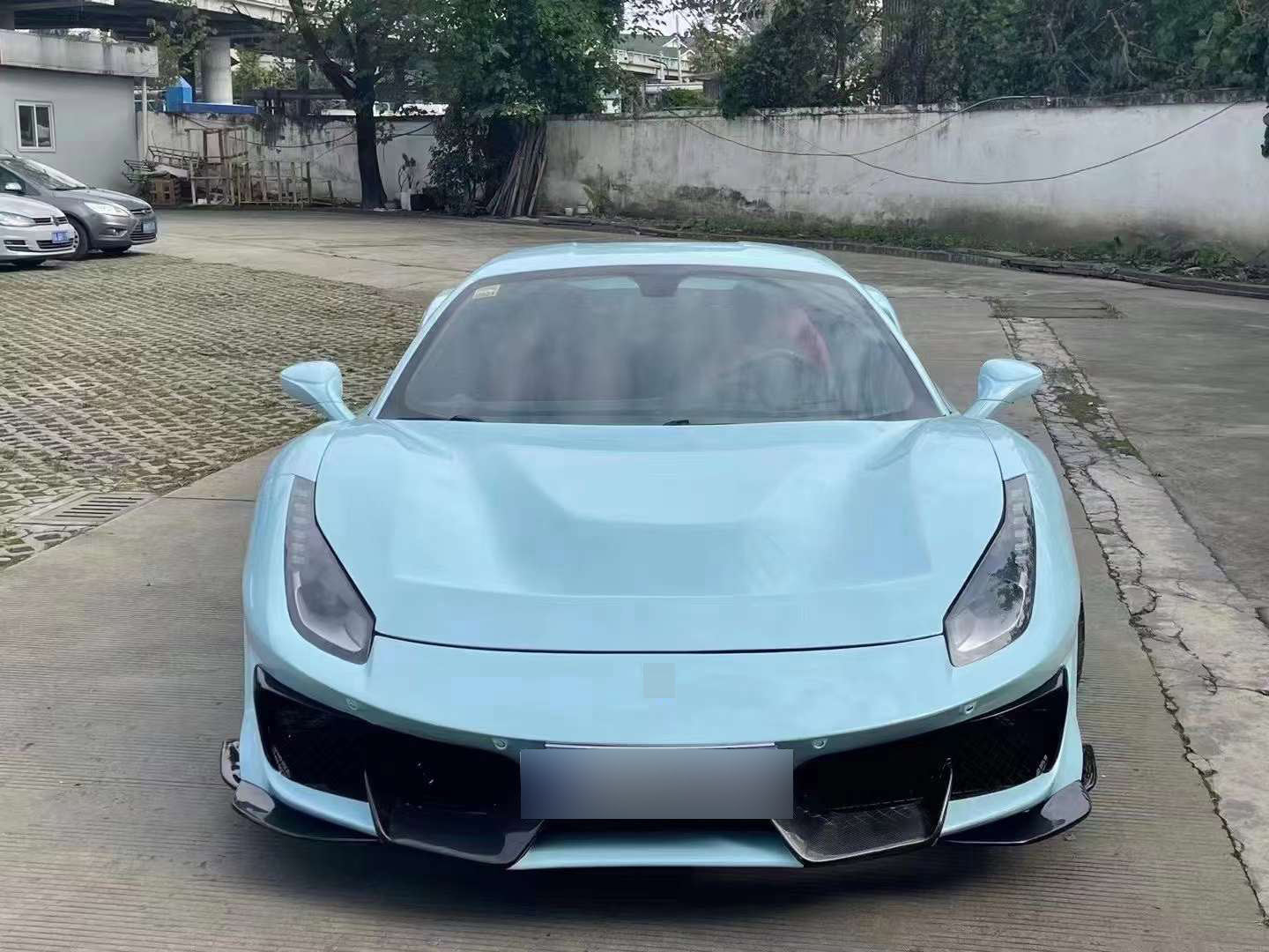 Upgrade Convert Ferrari 488 to Ferrari 488 Pista Body Kit 2015-2019