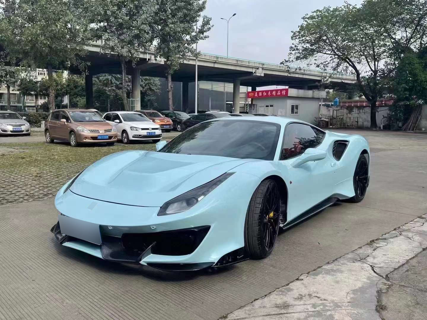 Upgrade Convert Ferrari 488 to Ferrari 488 Pista Body Kit 2015-2019