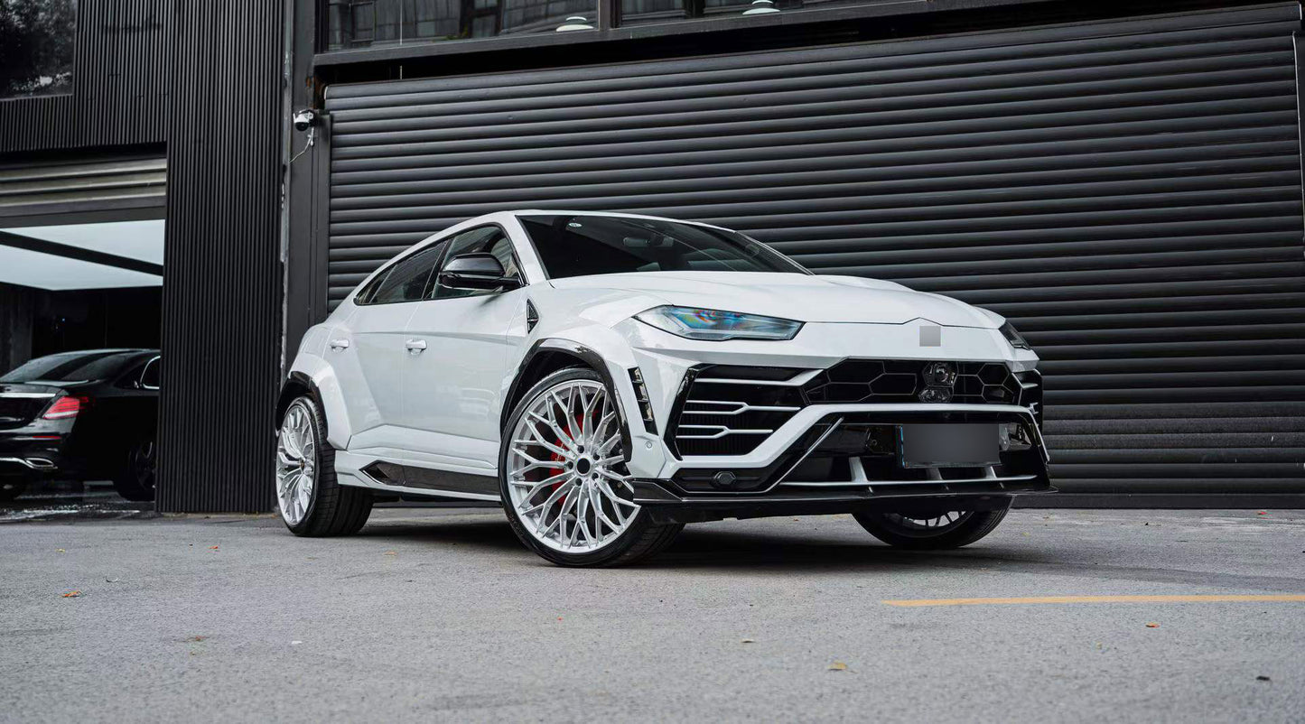 Carbon Fiber Full Body Kit for Lamborghini Urus 2018-Up Hood Splitter Diffuser Fender Flares Side Step