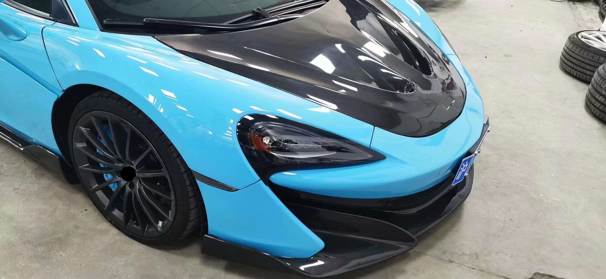 Upgrade Conversion Dry Carbon Fiber 600LT Style Body Kit fits McLaren 540C 570S