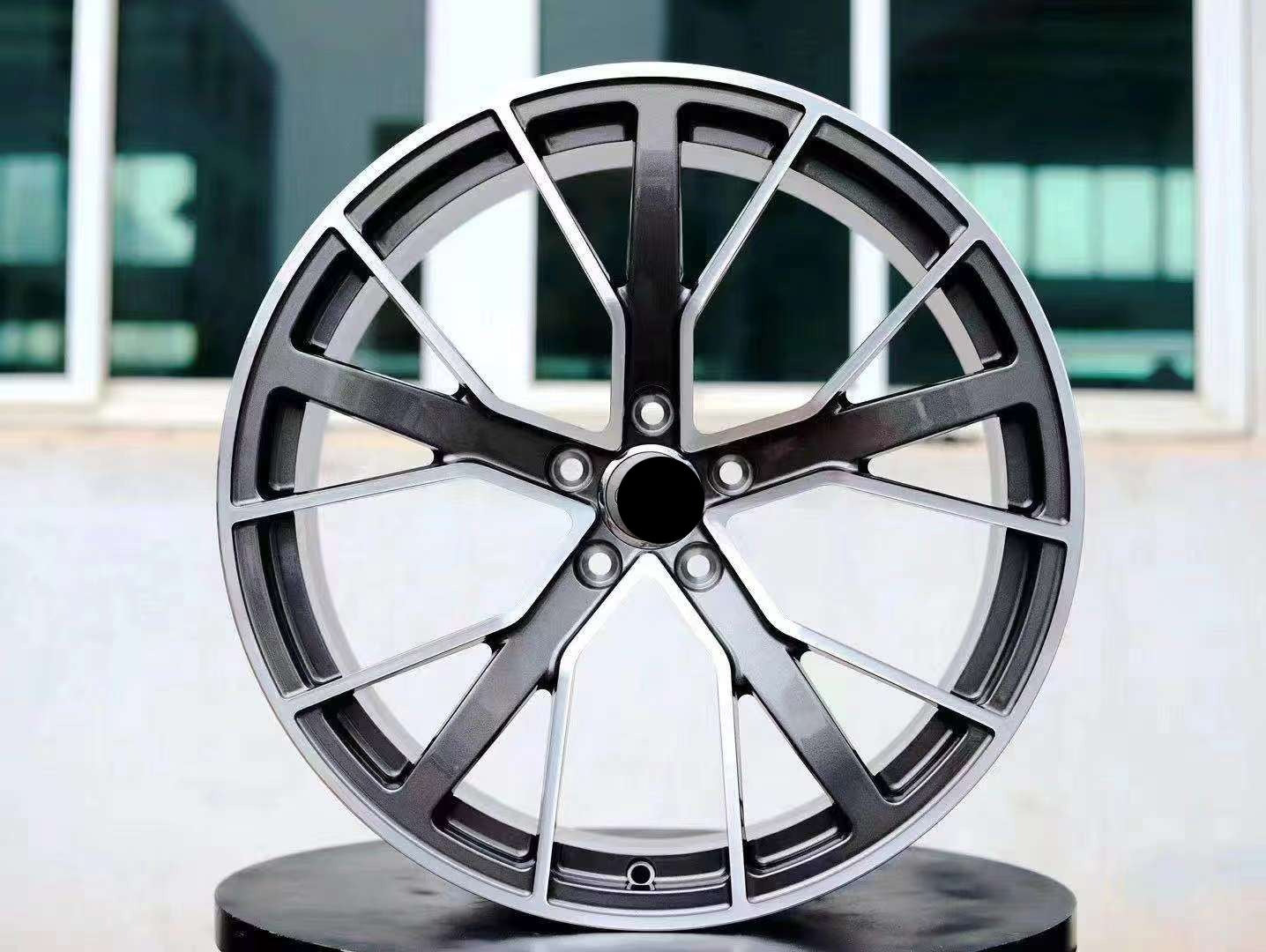 Monoblock Custom Forged Alloy Rims fits Audi A5 A6 A7 A8 RS3 RS4 RS5 RS7 R8 TT e-tron Sportback GT Q4 Q5 Q7 Q8  Q8 Sportback e-tron