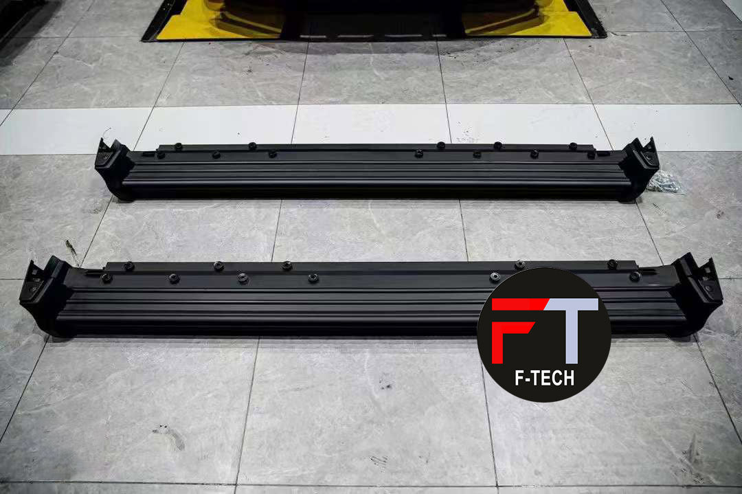 Black Side Step Bars fits Mercedes Benz G-class W464 G63 AMG 2018-2023