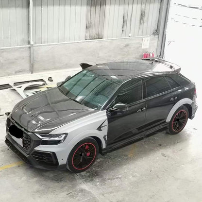 RS Q8 MS style upgrade body kit for Audi Q8 2019-2023