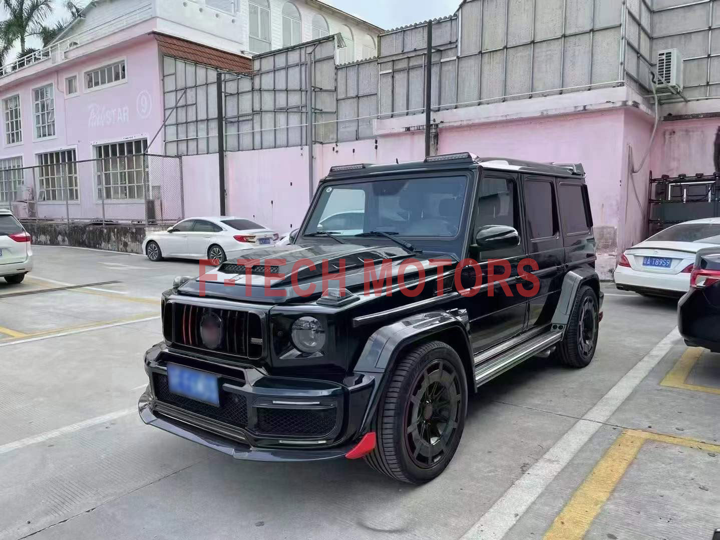 Full Conversion Brabus G900 Rocket Edition Wide Body Kit fit Mercedes Benz G-Class W463A W464 G63 AMG 2018 Present