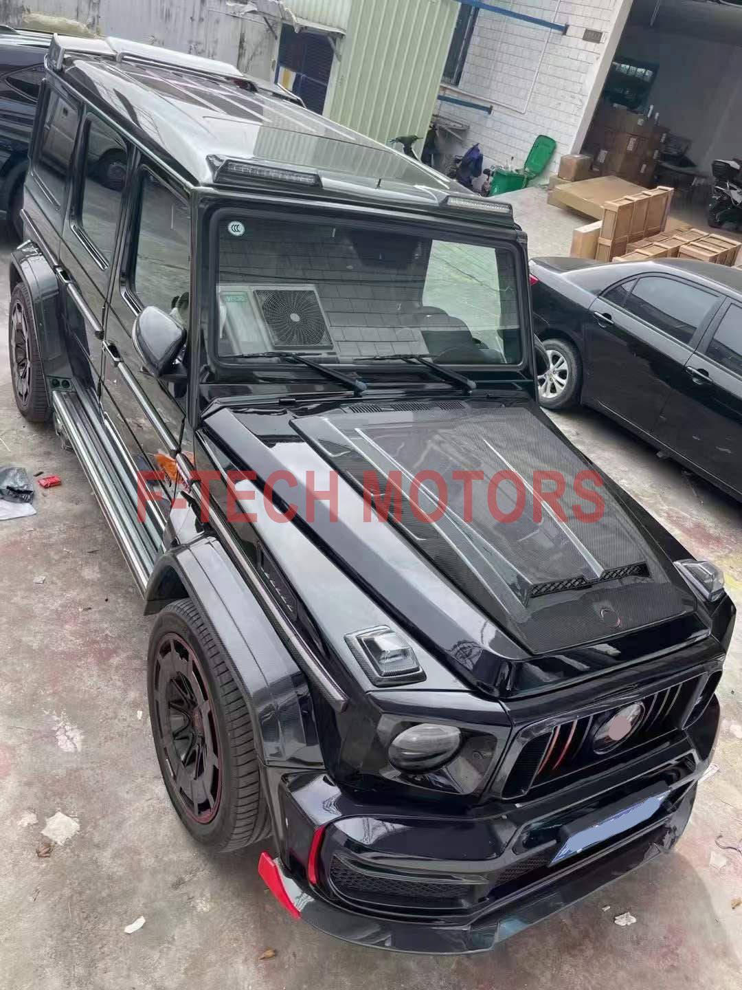 Full Conversion Brabus G900 Rocket Edition Wide Body Kit fit Mercedes Benz G-Class W463A W464 G63 AMG 2018 Present