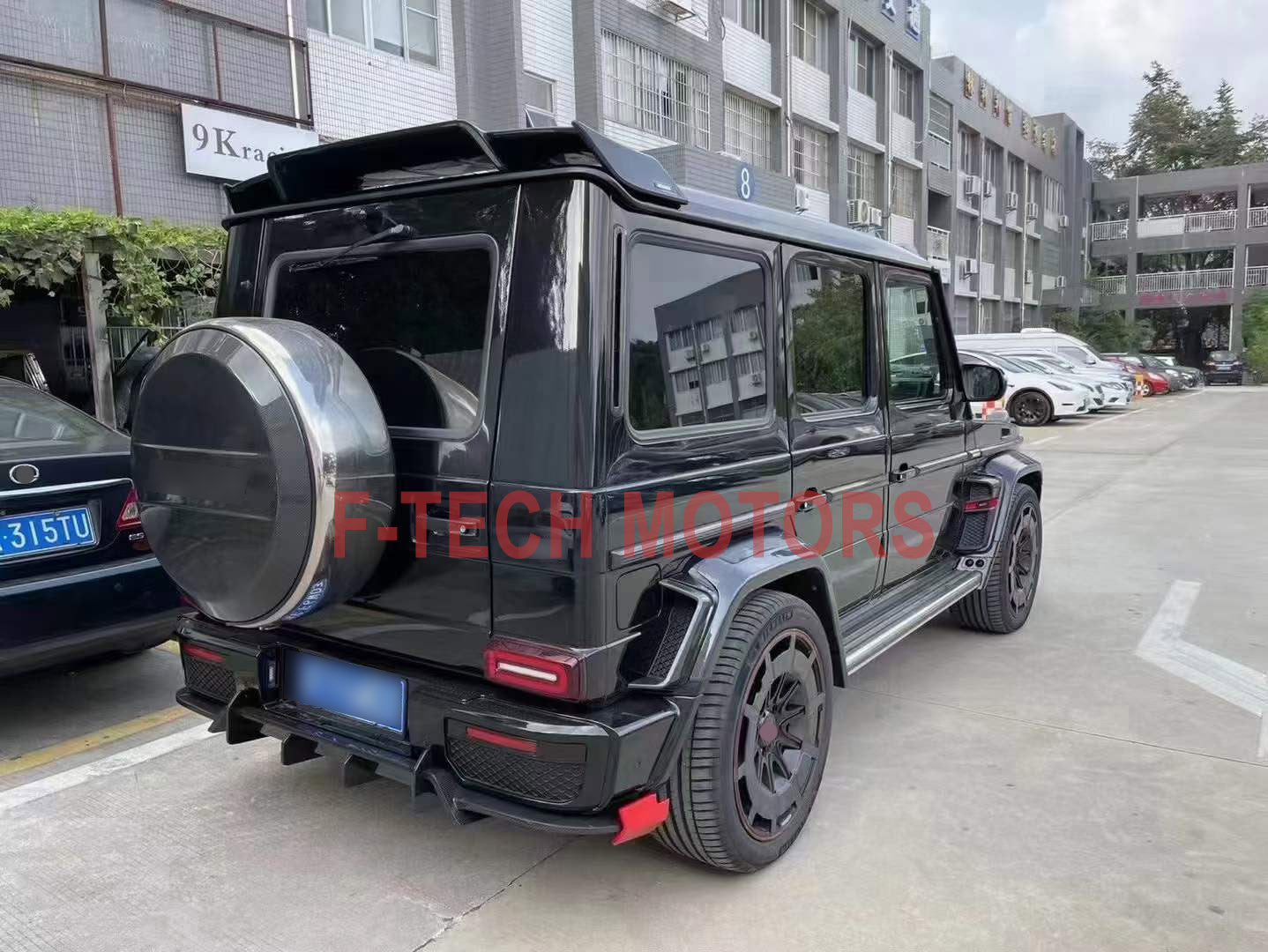 Full Conversion Brabus G900 Rocket Edition Wide Body Kit fit Mercedes Benz G-Class W463A W464 G63 AMG 2018 Present