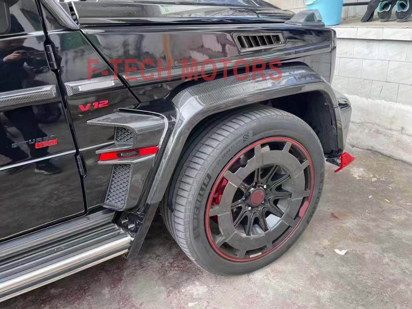 Full Conversion Brabus G900 Rocket Edition Wide Body Kit fit Mercedes Benz G-Class W463A W464 G63 AMG 2018 Present