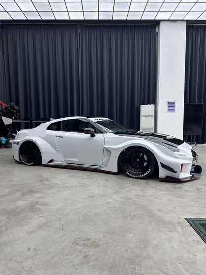 LB style body kit for Nissan GT-R 2016 Present liberty walk