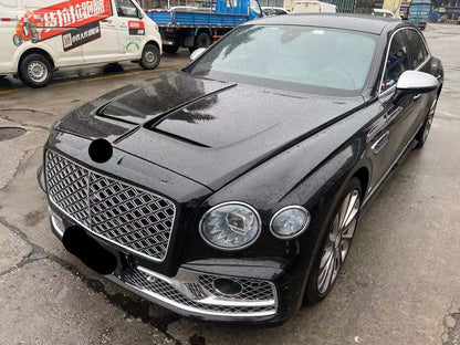 Dry carbon fiber hood / bonnet fit Bentley Flying Spur 2019-Present Mansory