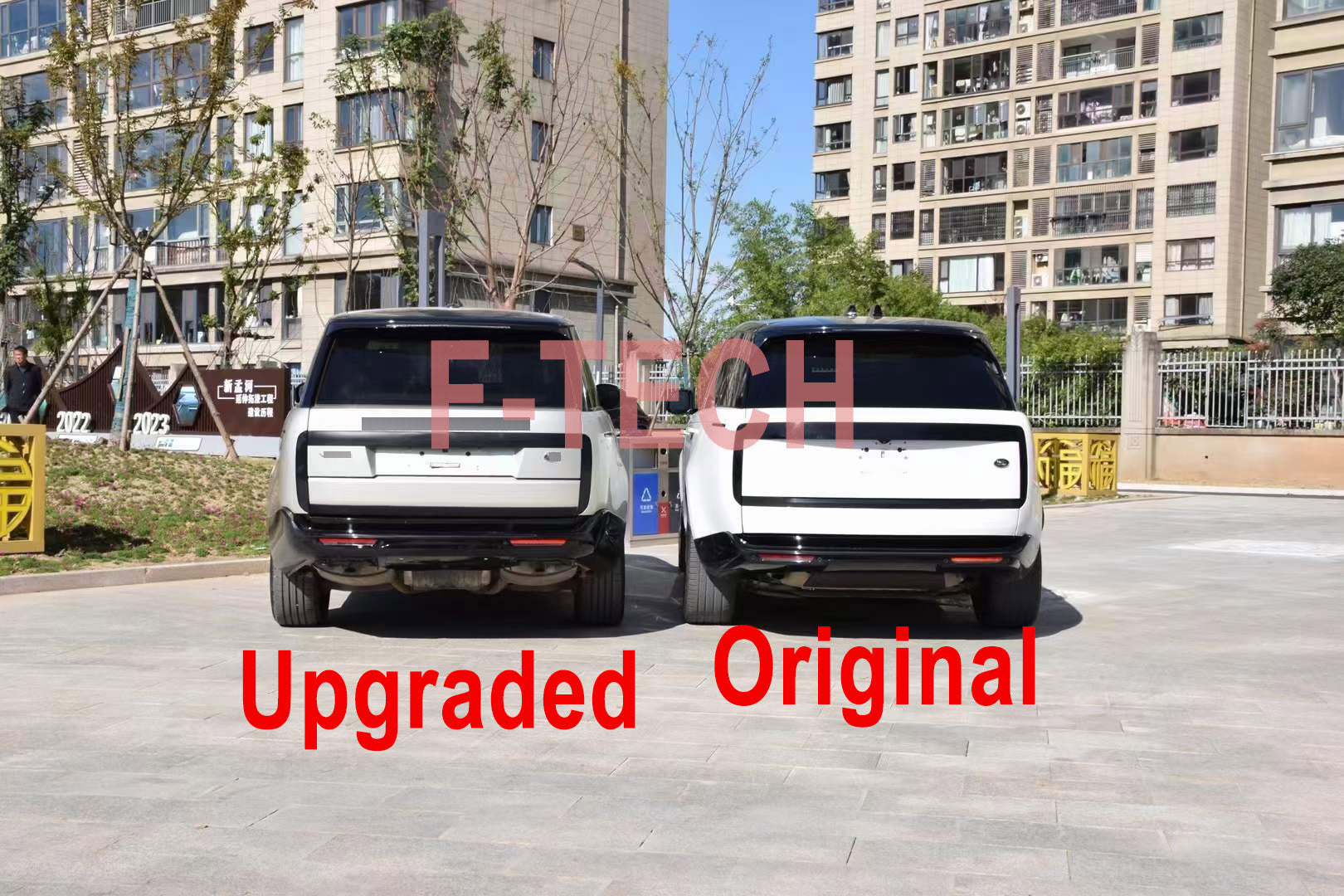 Upgrade Old to New Body Kit for Land Rover Range Rover L405 2014-2017 Turn into new Range Rover L460 2023