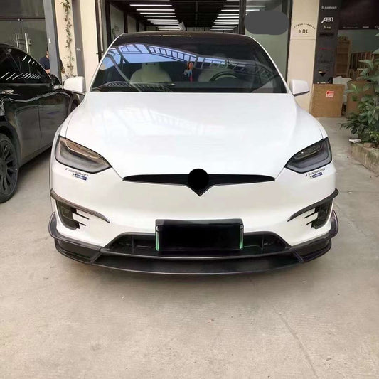 Carbon Body kit for Tesla Model X 2015-Up Front Spoiler | Side Skirts | Under Rear | Diffuser Spoiler