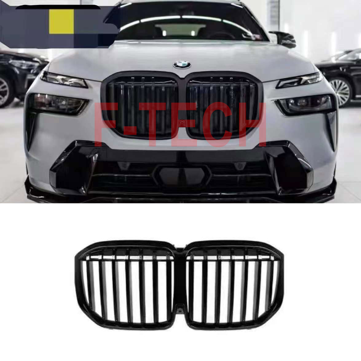 Upgrade body kit Paradigm style fit new BMW X7 G07 LCI 2023-Up 