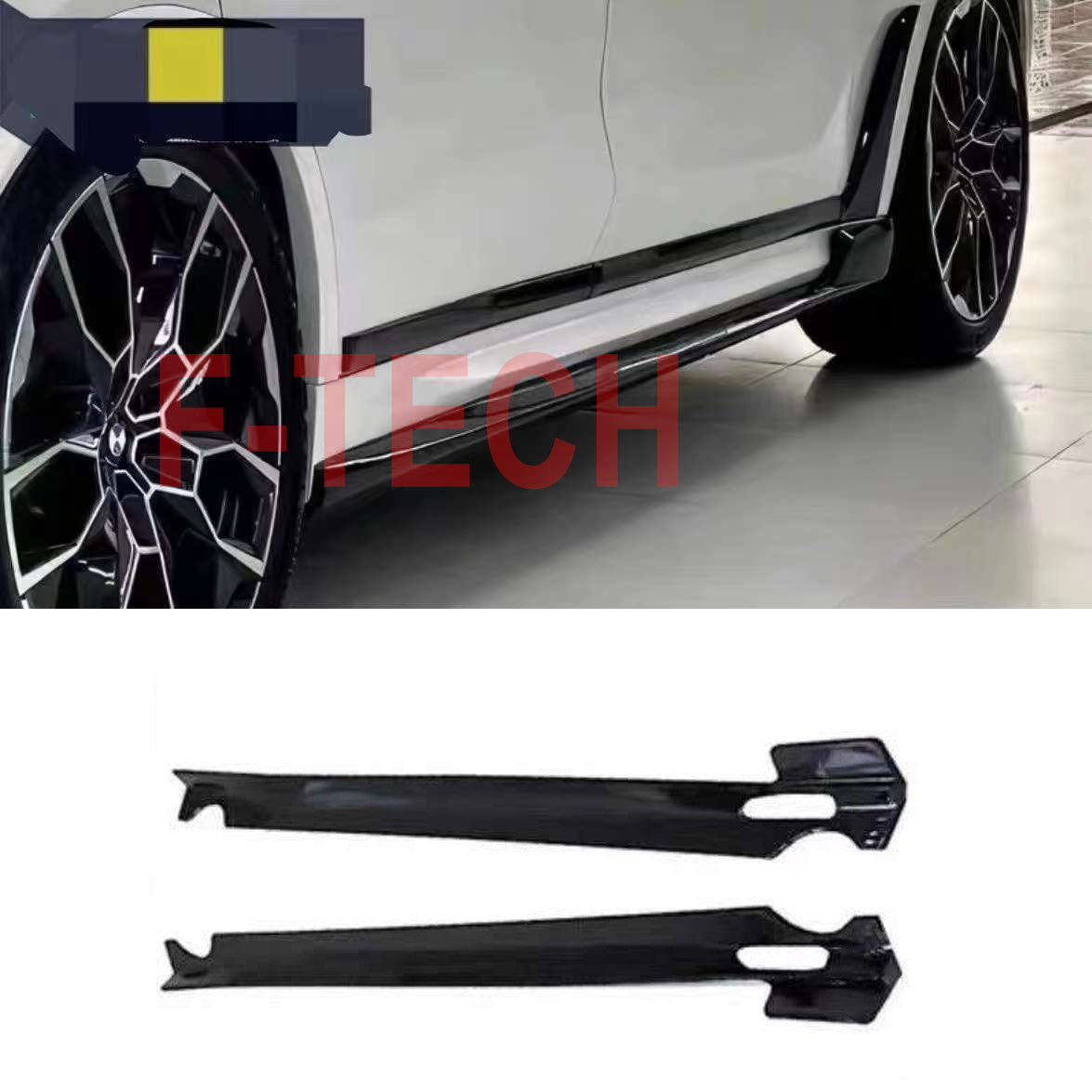 Upgrade body kit Paradigm style fit new BMW X7 G07 LCI 2023-Up 