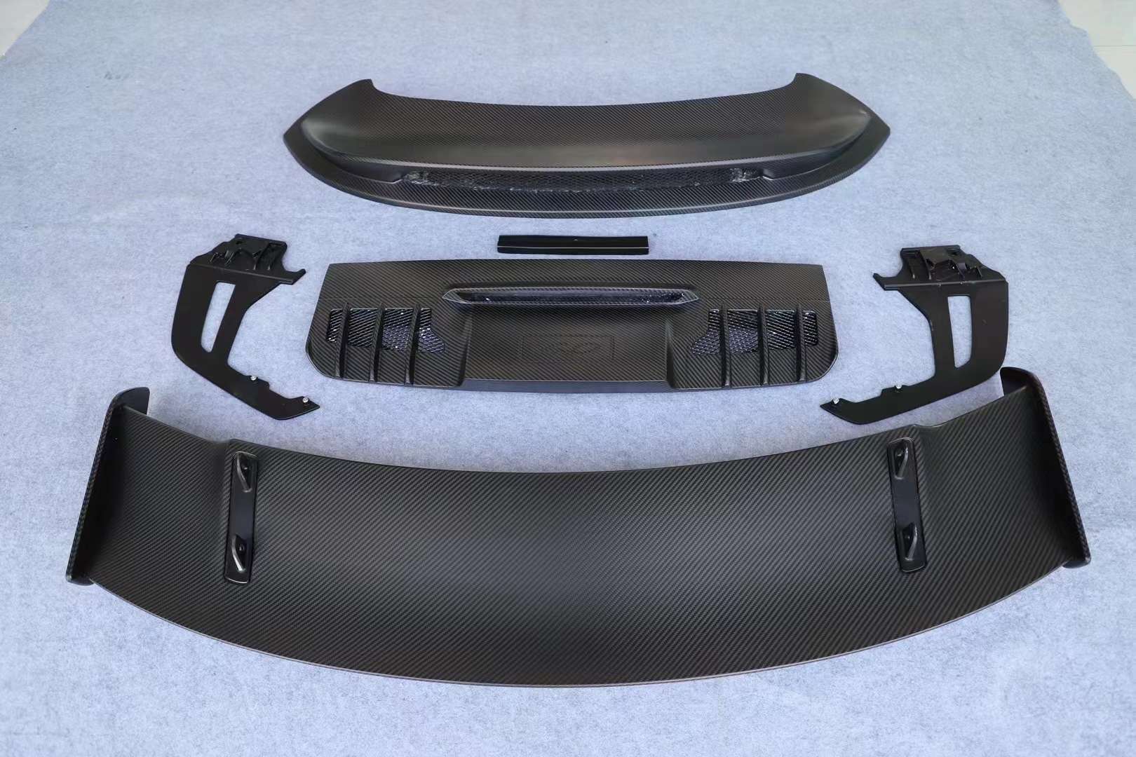 Dry carbon fiber wing rear spoiler GT3 fit Porsche 911 992 Carrera 4 S 2019 Present