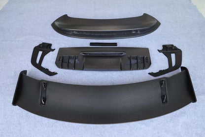 Dry carbon fiber wing rear spoiler GT3 fit Porsche 911 992 Carrera 4 S 2019 Present