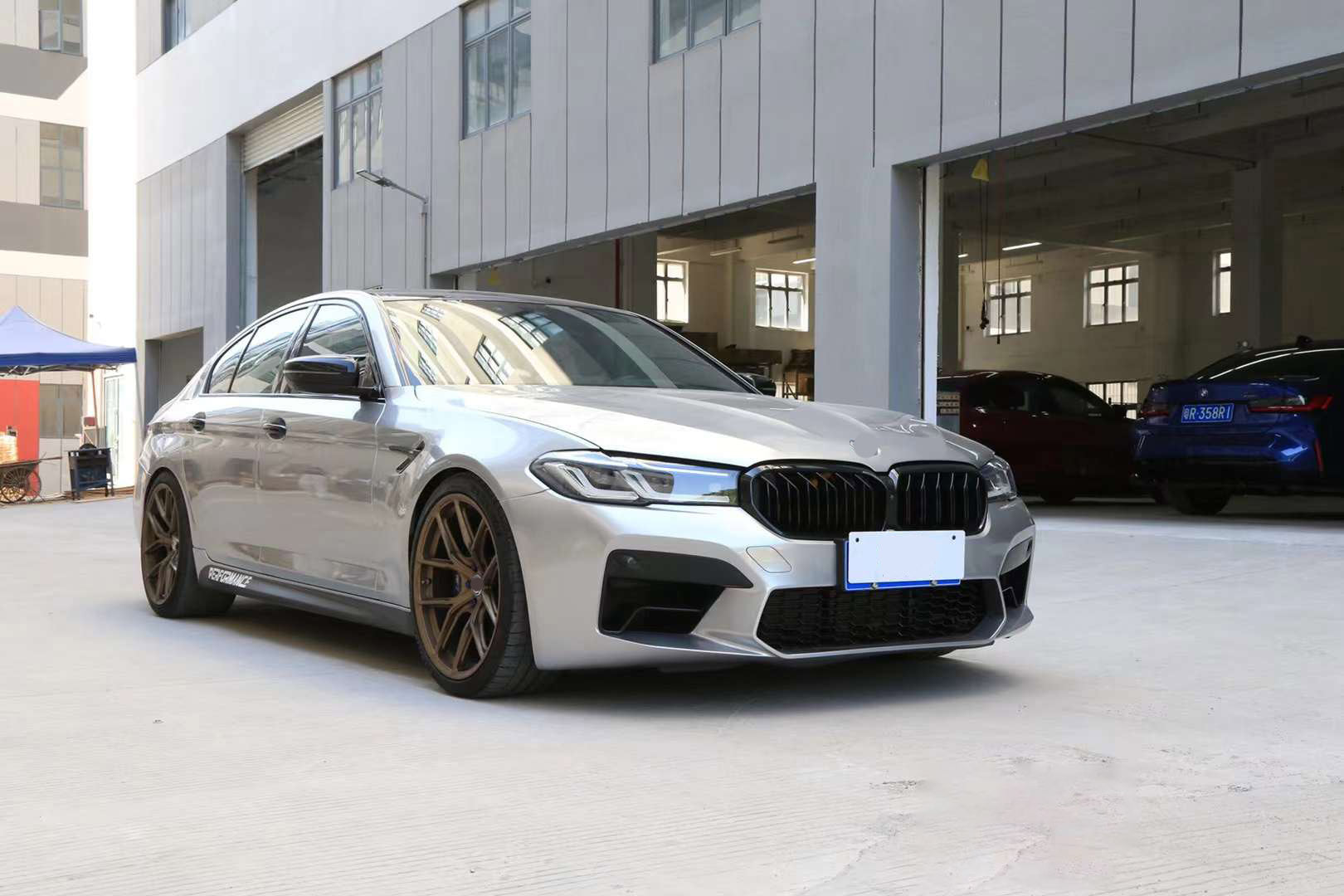 High quality BMW M5 F90 style conversion body kit fit BMW G30 G38 LCI 2020-up