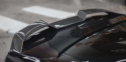 Dry carbon fiber rear trunk spoiler fit BMW G80 M3 M4 G82 2020UP