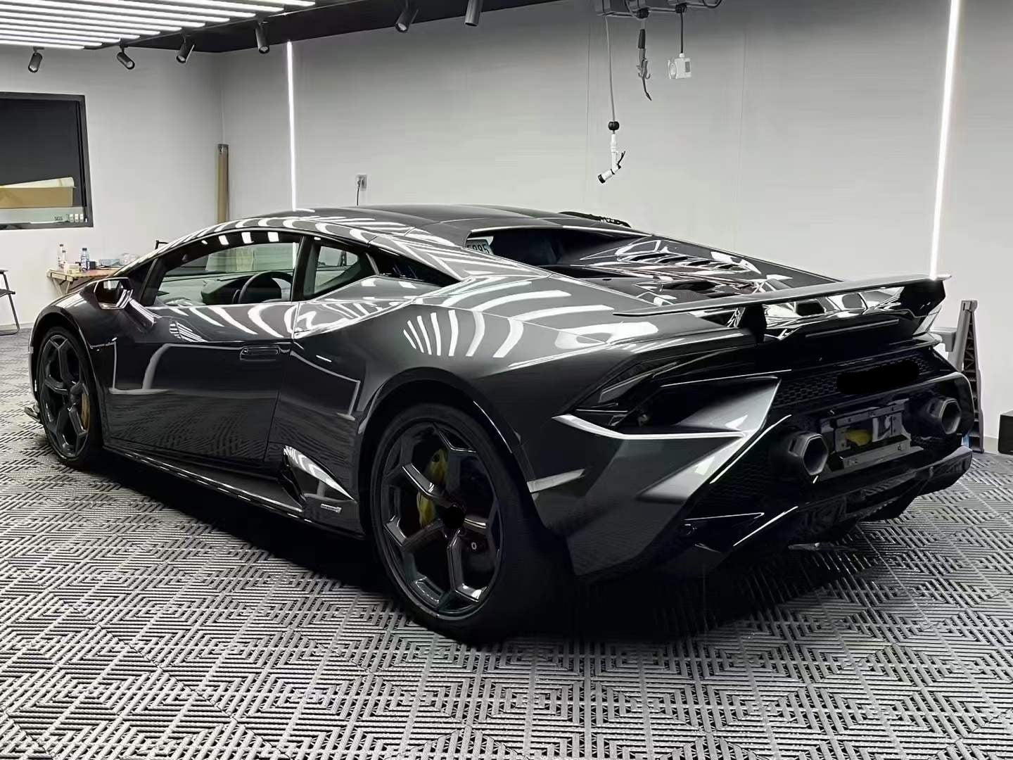 Dry carbon body kit Tecnica fit Lamborghini Huracan LP610 LP580 Evo Front Bumper | Rear bumper | Hood