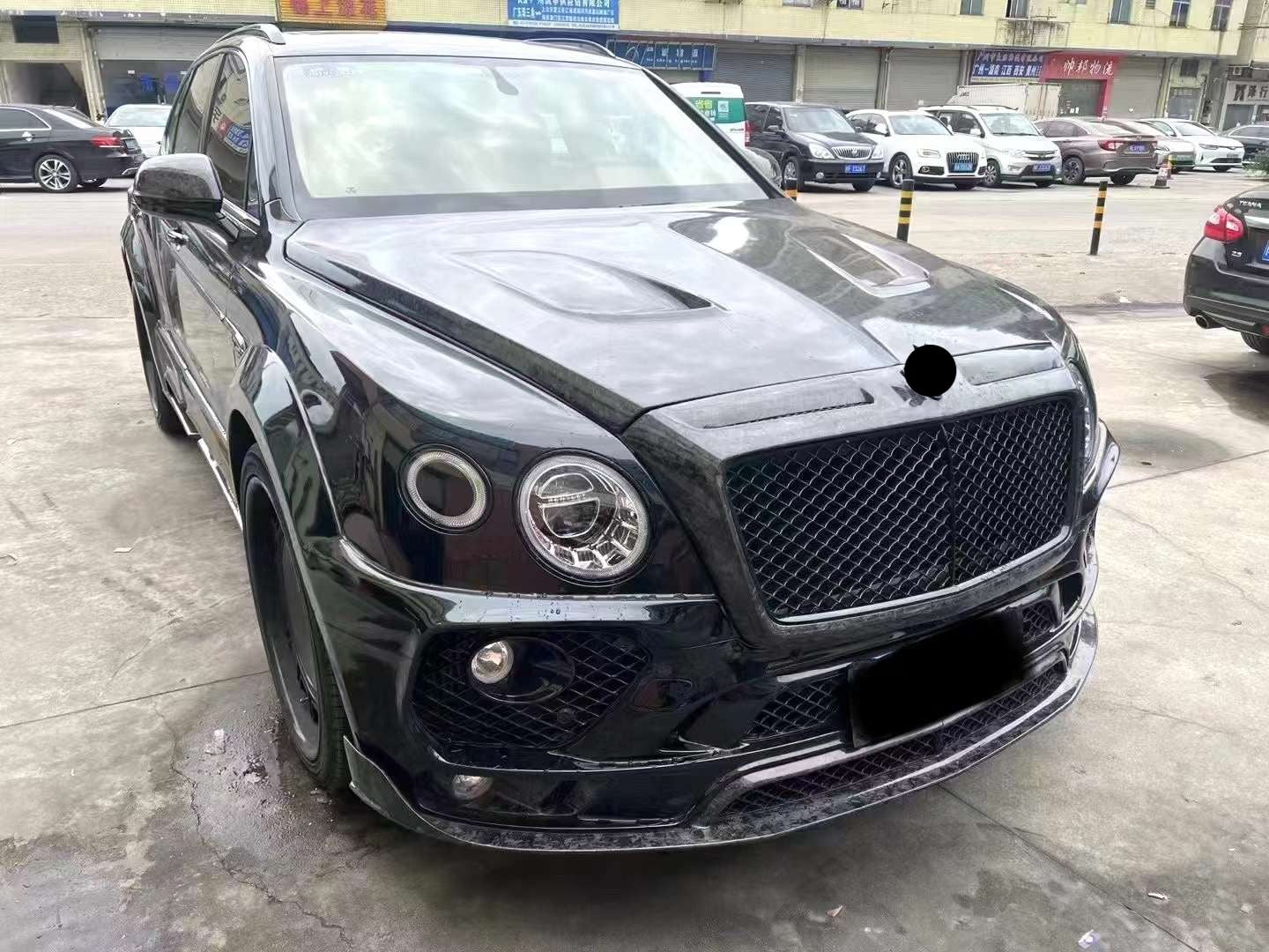 Forged carbon fiber wide body kit fit Bentley Bentayga 2015-2020 MSY style