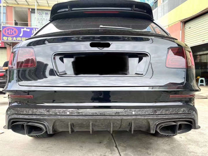 Forged carbon fiber wide body kit fit Bentley Bentayga 2015-2020 MSY style