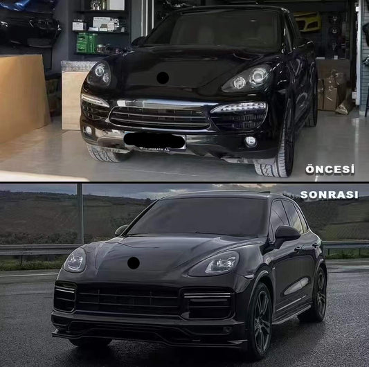 Old Porsche Cayenne to new 2019UP upgrade body Kit
