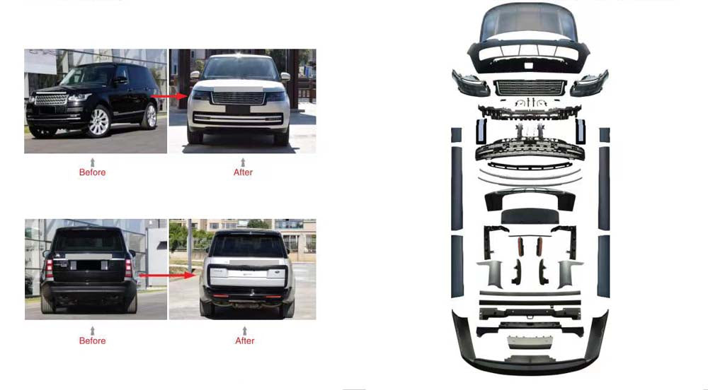 Range Rover L405 2014-2022 upgrade convert to new Range Rover L405 2023UP