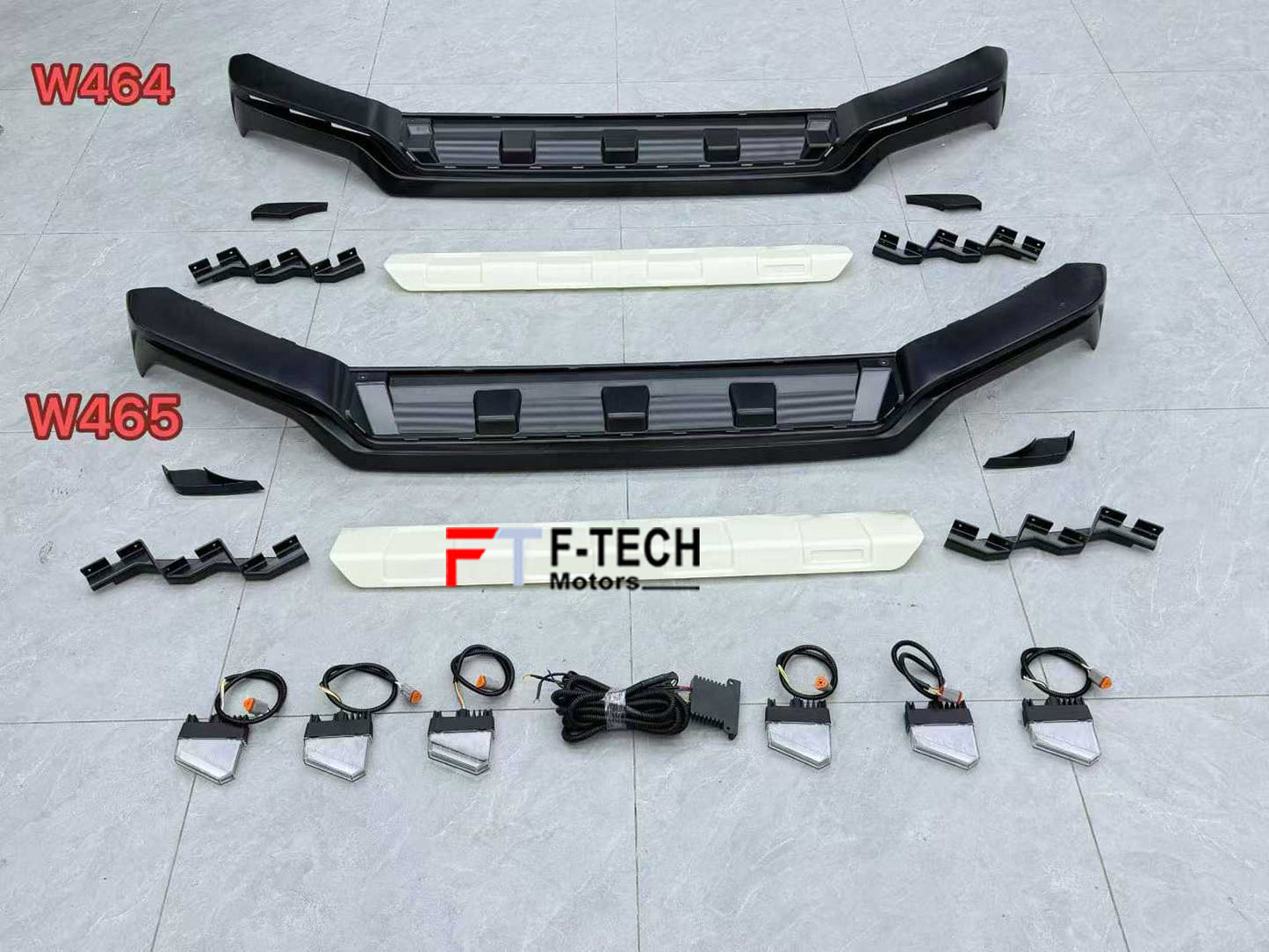 LED DRL Front Lip For For Mercedes Benz G Class W465 W464 G63 AMG 2019+
