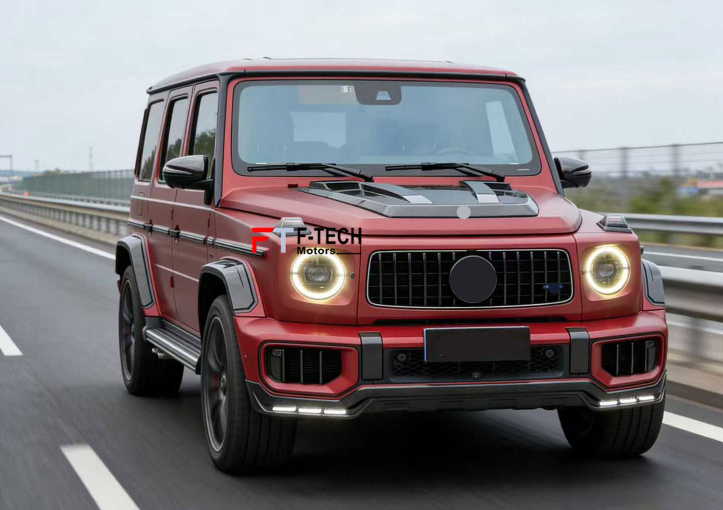 LED DRL Front Lip For For Mercedes Benz G Class W465 W464 G63 AMG 2019+