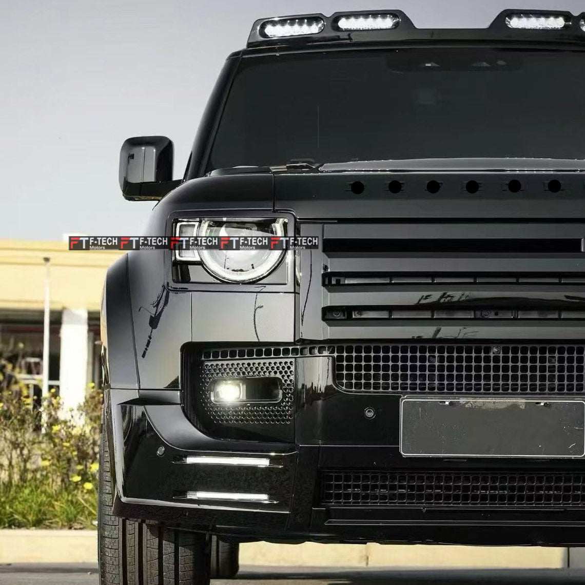 Gloss Black Body Kit For Land Rover Defender L663 110 2020+ LM