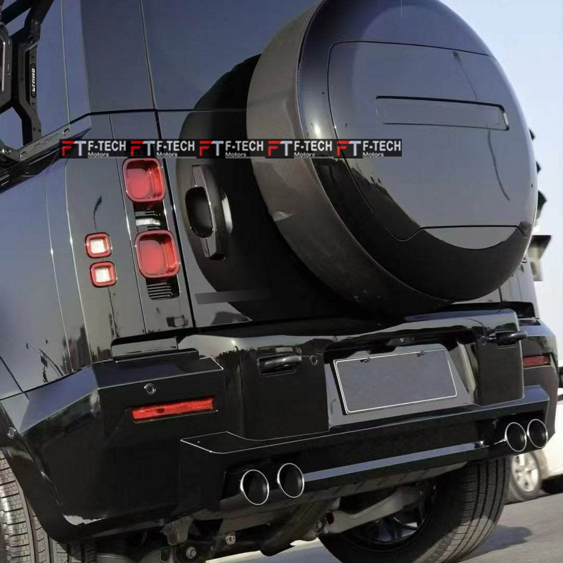 Gloss Black Body Kit For Land Rover Defender L663 110 2020+ LM