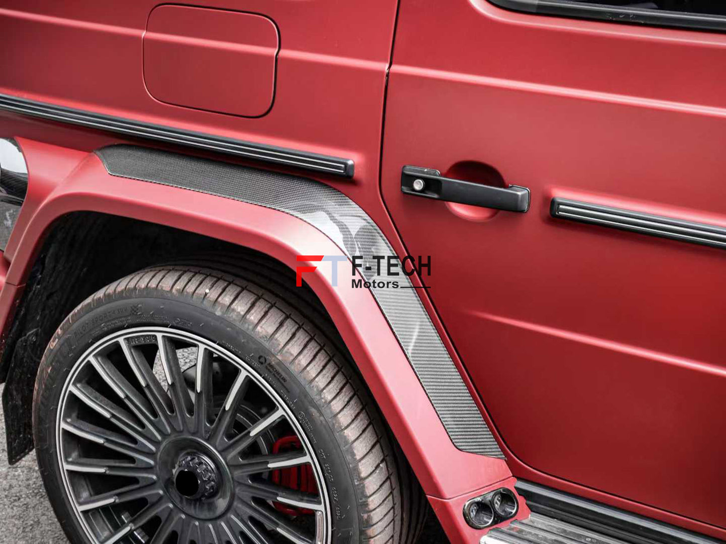 Dry Carbon Fiber Fender Arch Covers For Mercedes Benz G Class W465 W464 G800 2019+