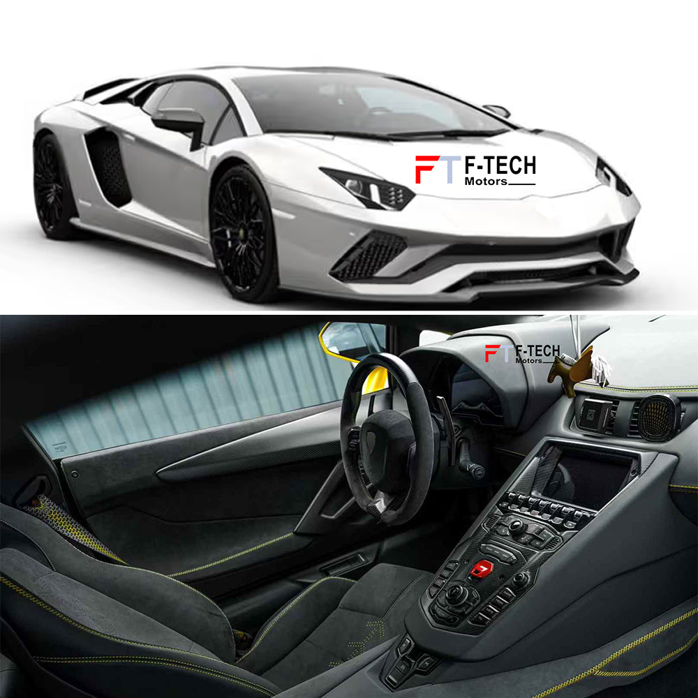 Dry Carbon Interior Trim Kit Covers for Lamborghini Aventador LP750 LP740 LP720 LP700 LP700-4 2012 - 2022