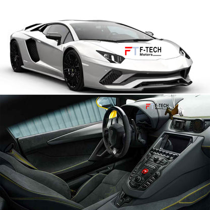 Dry Carbon Interior Trim Kit Covers for Lamborghini Aventador LP750 LP740 LP720 LP700 LP700-4 2012 - 2022