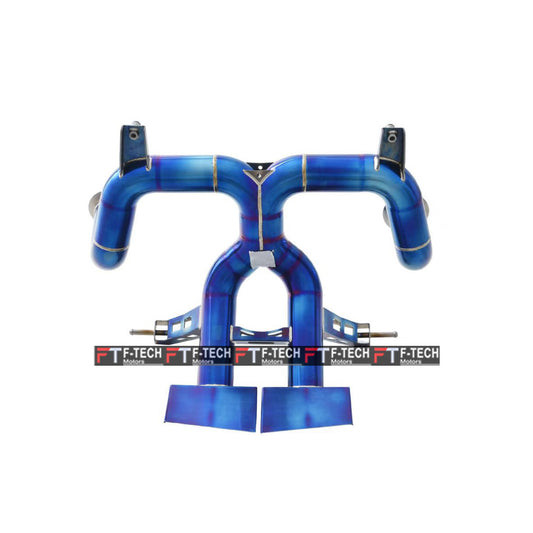 Titanium X Pipe Exhaust System Catback For Lamborghini Aventador LP700 2011 - 2016