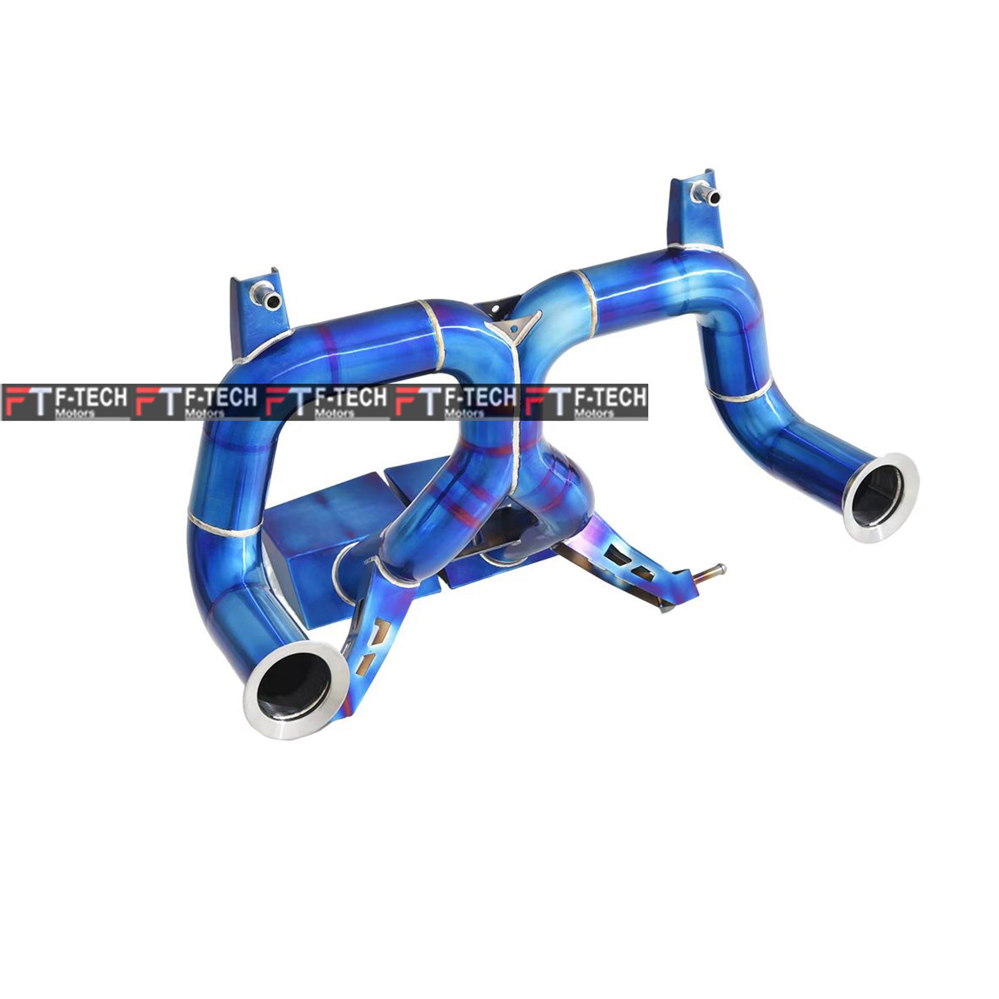 Titanium X Pipe Exhaust System Catback For Lamborghini Aventador LP700 2011 - 2016