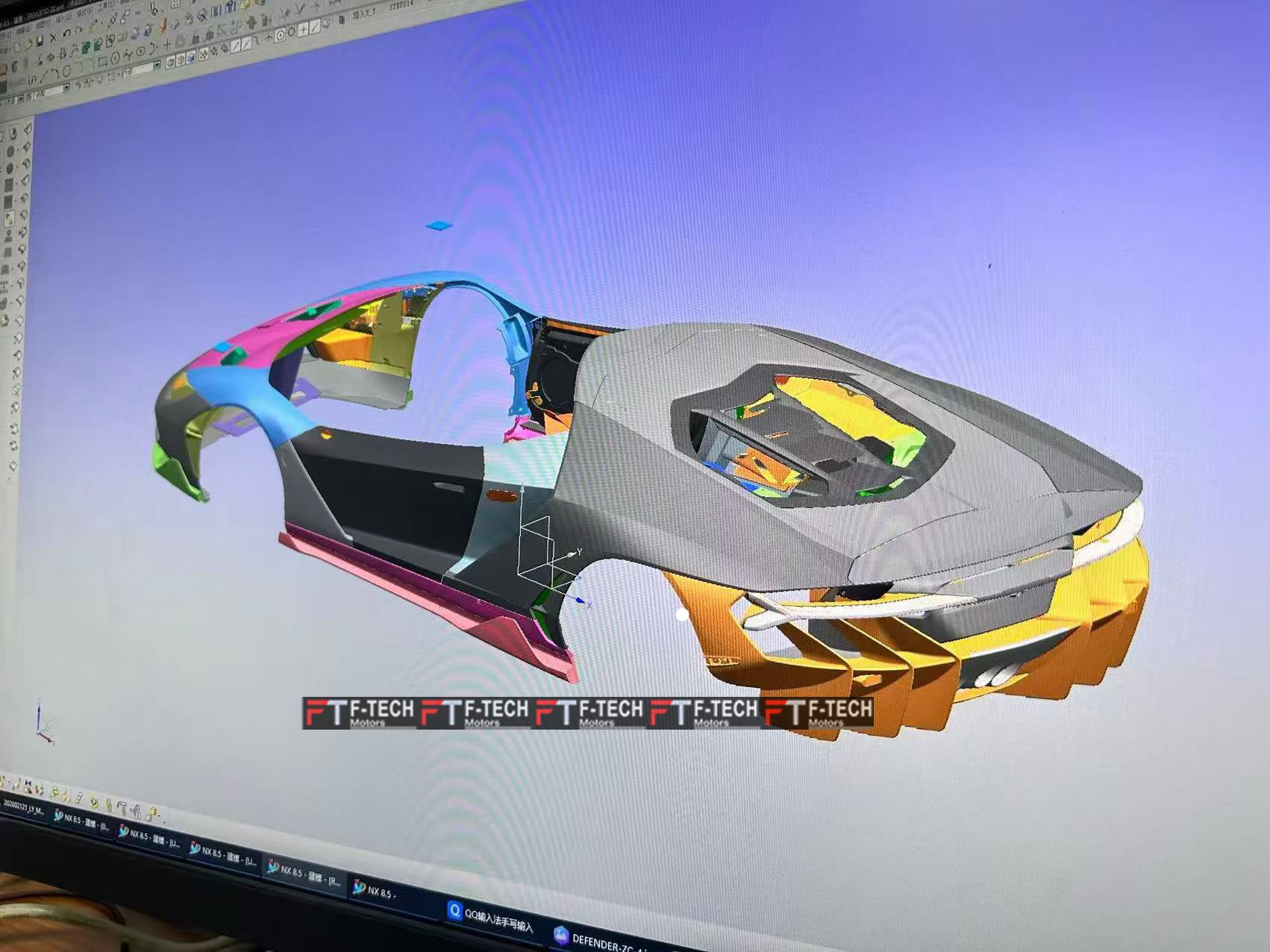 Dry Carbon Conversion Body Kit From Lamborghini Aventador Into Lamborghini Centenario