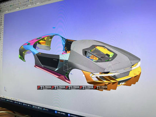 Dry Carbon Conversion Body Kit From Lamborghini Aventador Into Lamborghini Centenario