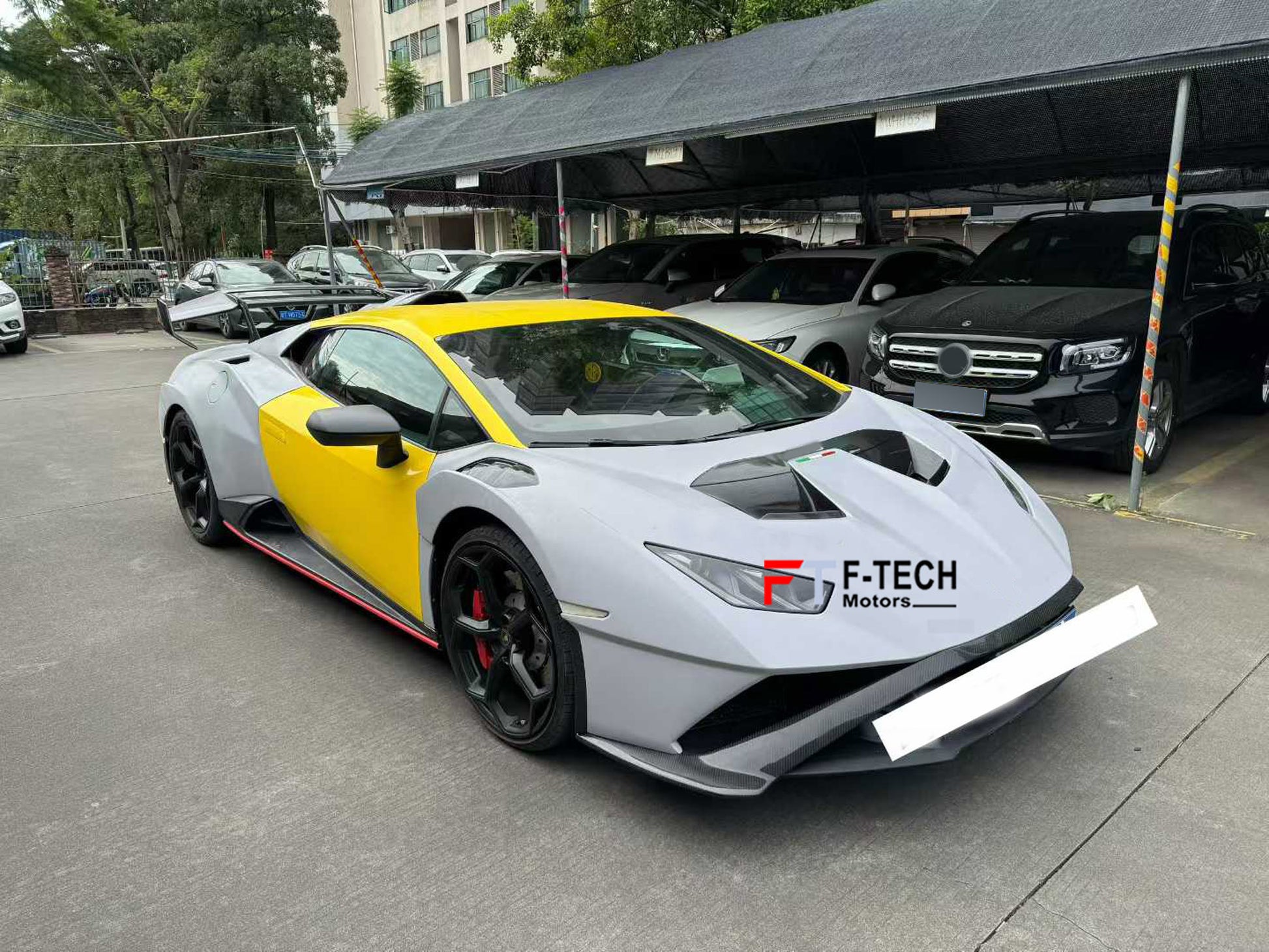 Lamborghini Huracan EVO LP580 LP610 Upgrade to Huracan STO Dry Carbon Body Kit