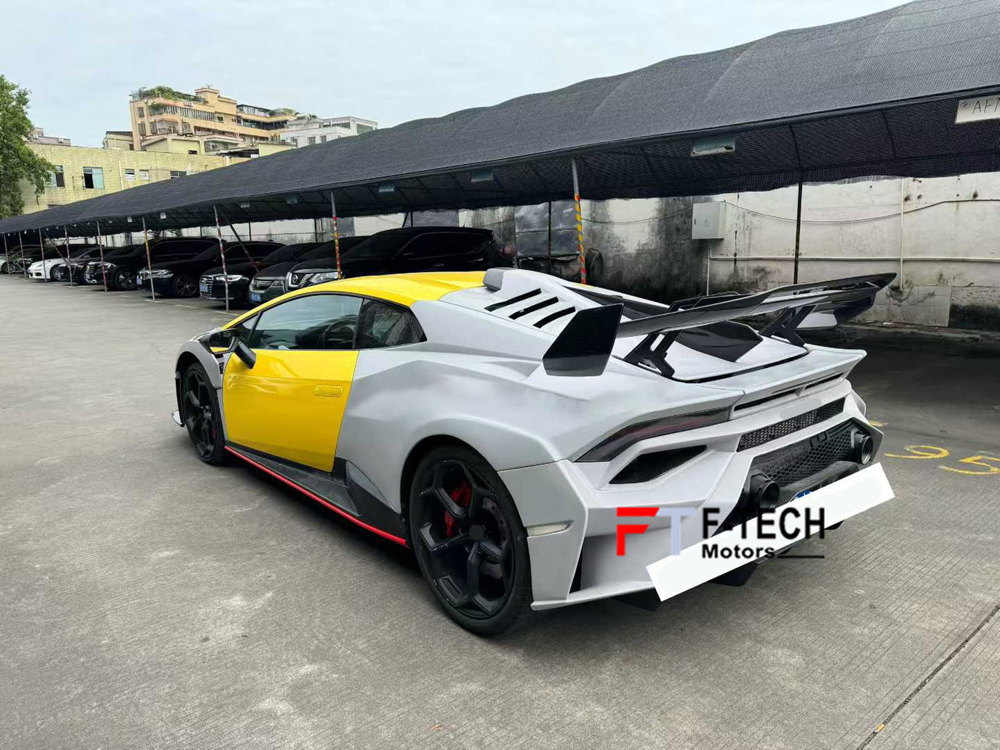 Lamborghini Huracan EVO LP580 LP610 Upgrade to Huracan STO Dry Carbon Body Kit