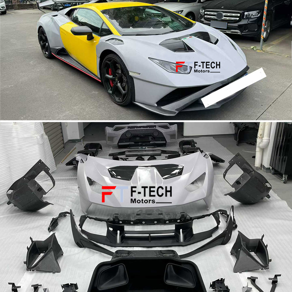 Lamborghini Huracan EVO LP580 LP610 Upgrade to Huracan STO Dry Carbon Body Kit
