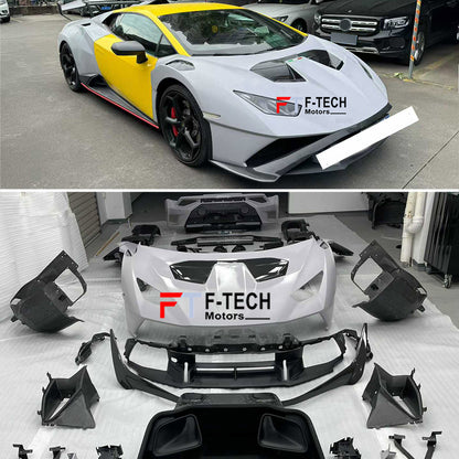 Lamborghini Huracan EVO LP580 LP610 Upgrade to Huracan STO Dry Carbon Body Kit