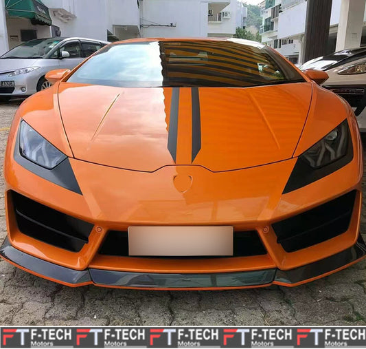 Carbon Fiber Front Lip For Lamborghini Huracan LP580 2016 - 2019
