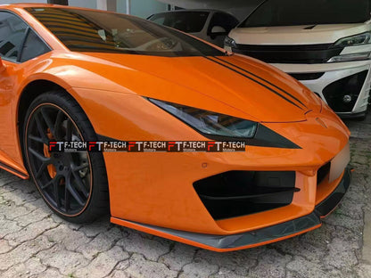Carbon Fiber Front Lip For Lamborghini Huracan LP580 2016 - 2019