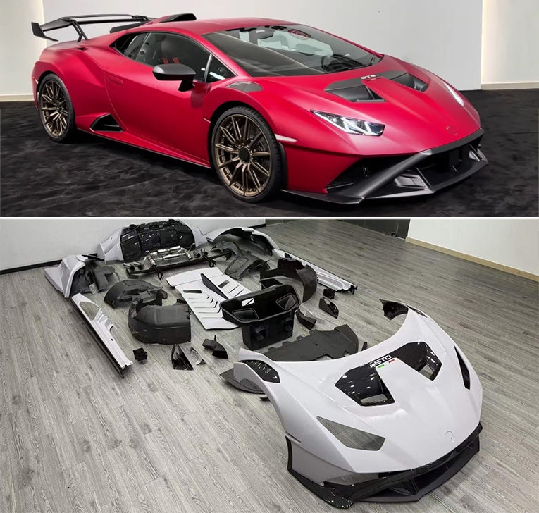 Dry Carbon Fiber STO Conversion Body Kit For Lamborghini Huracan LP580 & LP610 (2015–2026)
