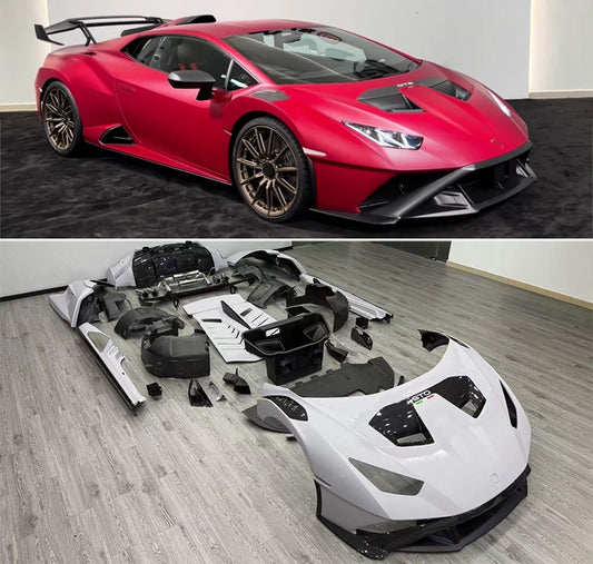 Dry Carbon Fiber STO Conversion Body Kit For Lamborghini Huracan LP580 & LP610 (2015–2026)