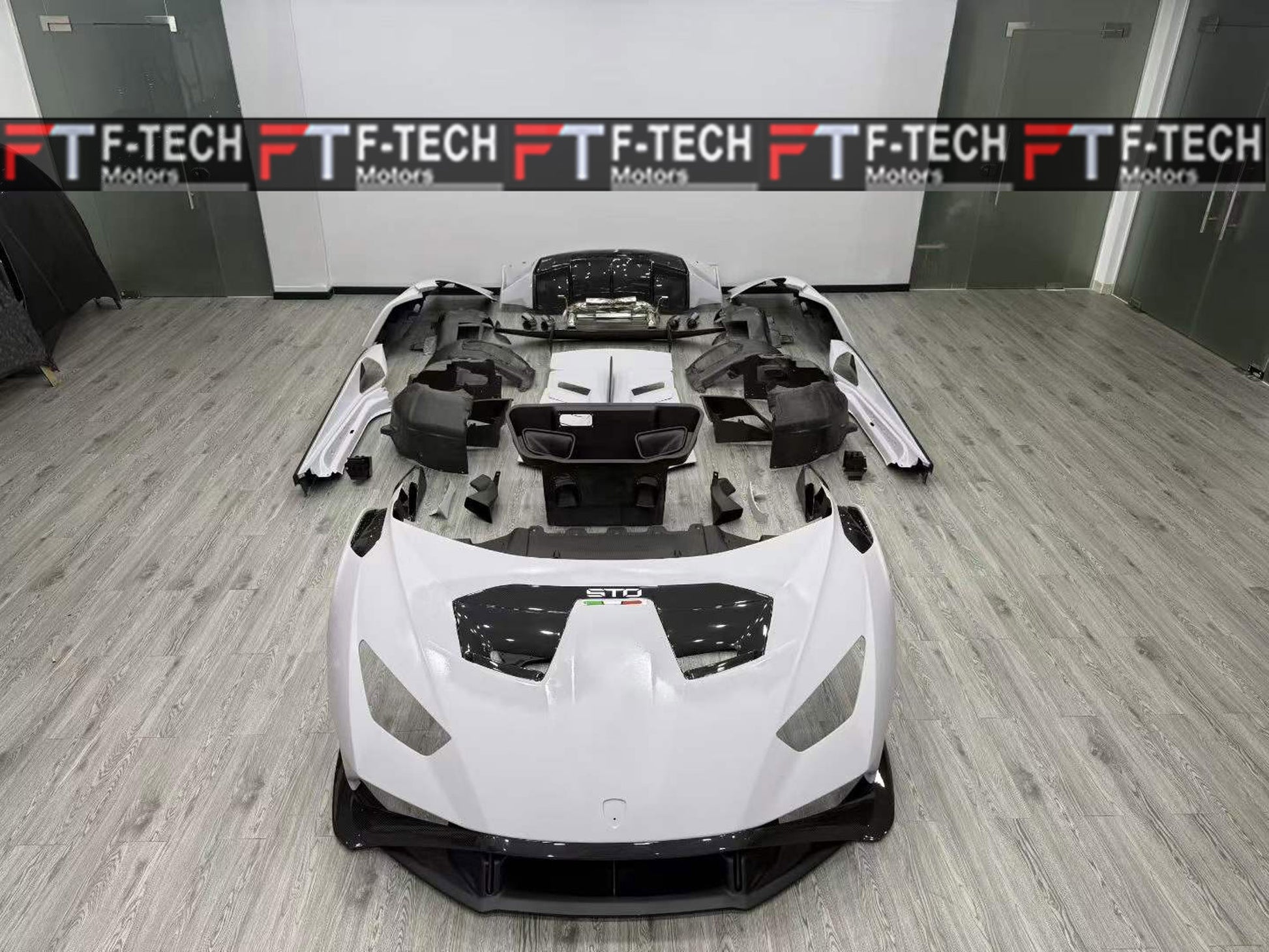 Dry Carbon Fiber STO Conversion Body Kit For Lamborghini Huracan LP580 & LP610 (2015–2026)