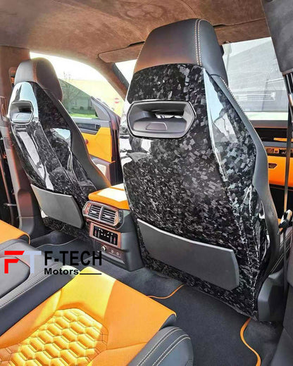 Forged Carbon Front Seat Covers For Lamborghini Urus 2018+